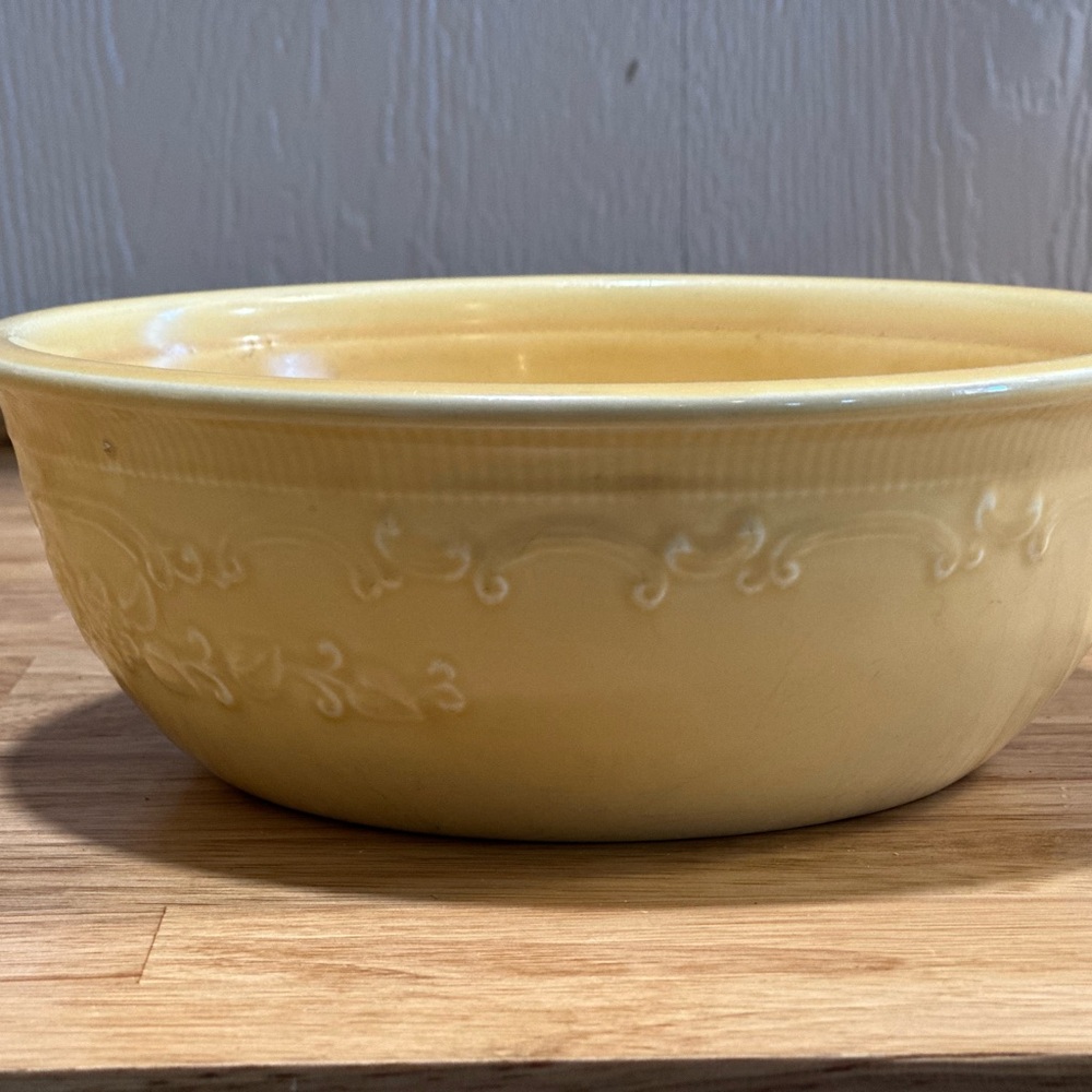 Homer Laughin Oven Serve Bowl Sunny Yellow